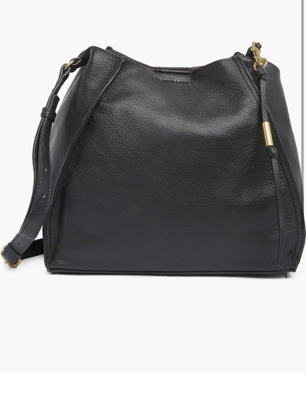 Lucky Brand Coran Pebbled Leather Satchel